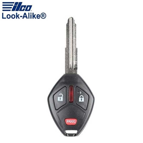 Ilco LAL RHK-MITS-3B1 MITSUBISHI 3 BUTTON REMOTE HEAD KEY (MIT 17) ILCO-AX00011970 - main